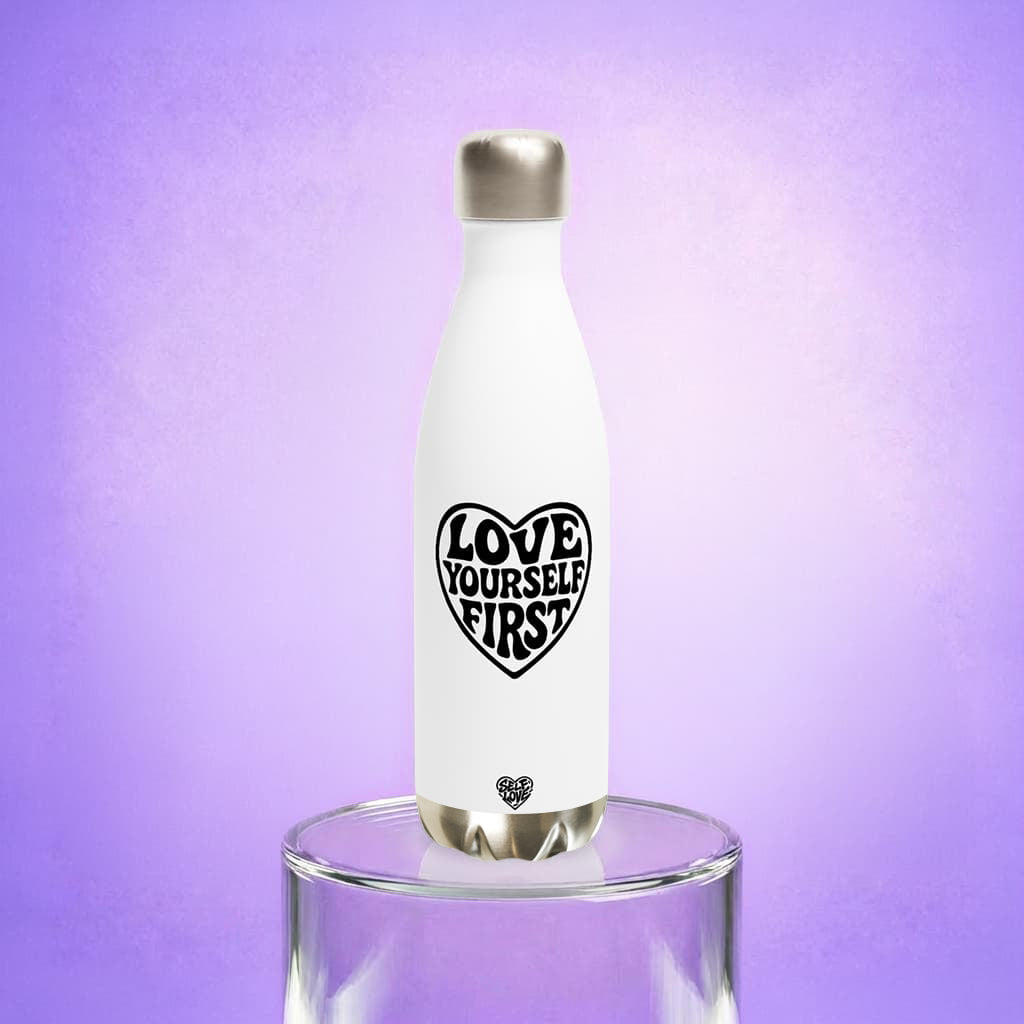 Love Yourself First - Gourde (noir)