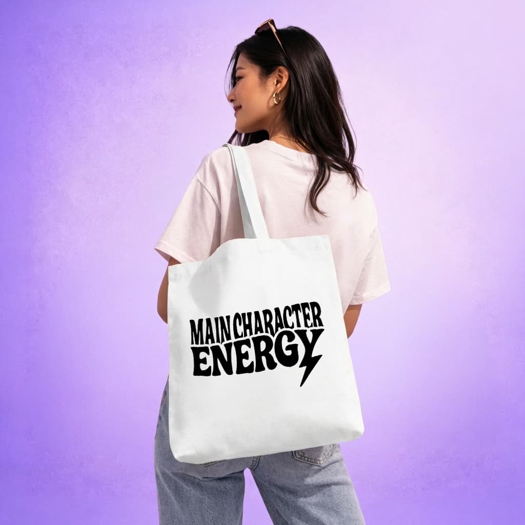 Main Character Energy - Tote bag (noir)