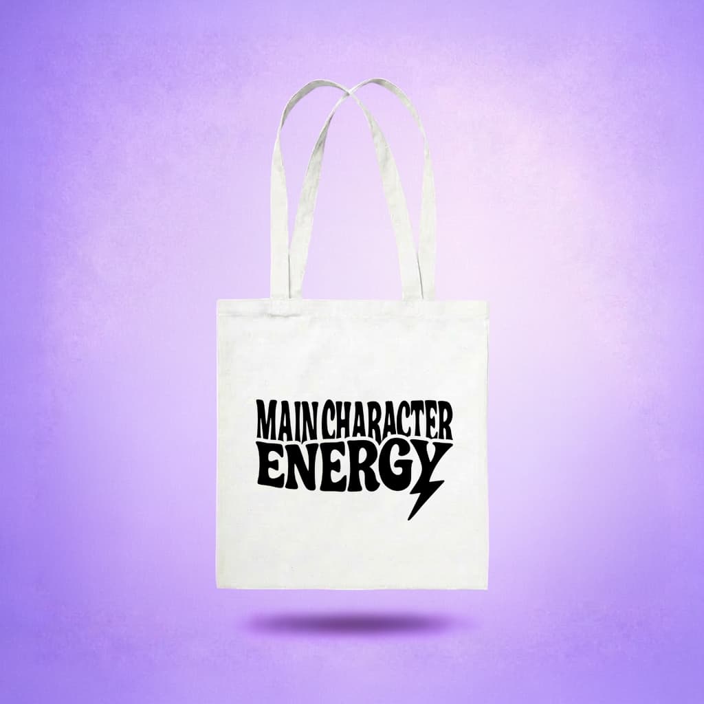 Main Character Energy - Tote bag (noir)