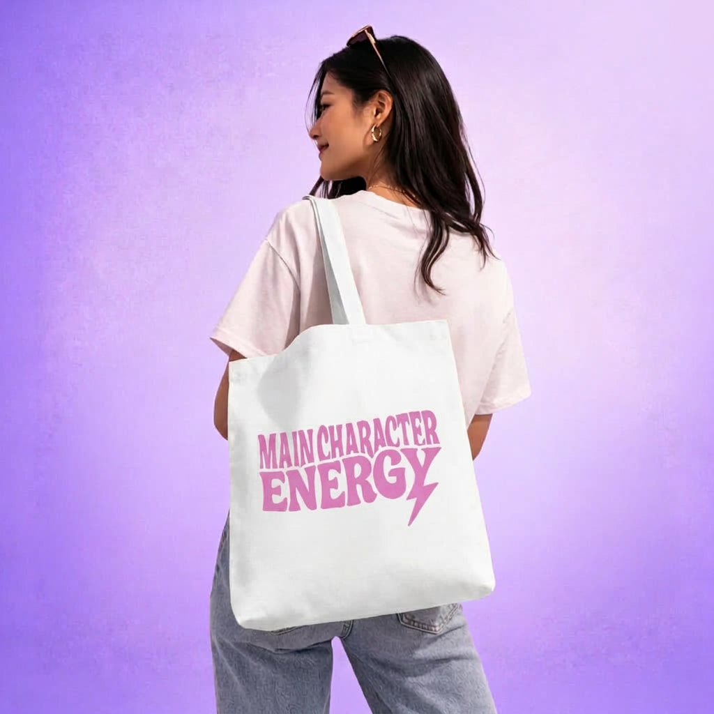 Main Character Energy - Tote bag (rose)