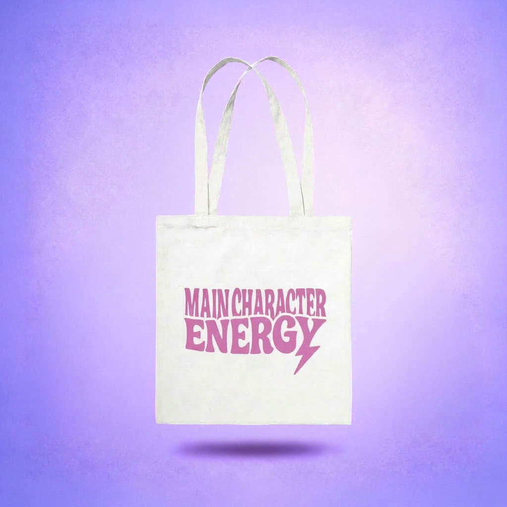 Main Character Energy - Tote bag (rose)
