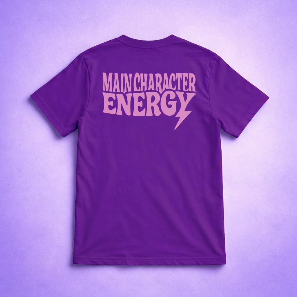 Main Character Energy - T-shirt