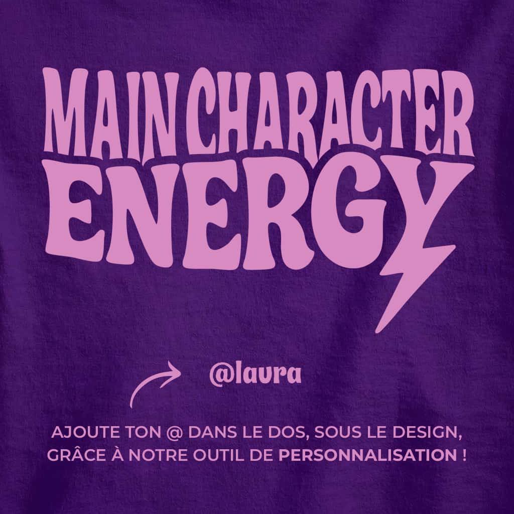 Main Character Energy - Hoodie