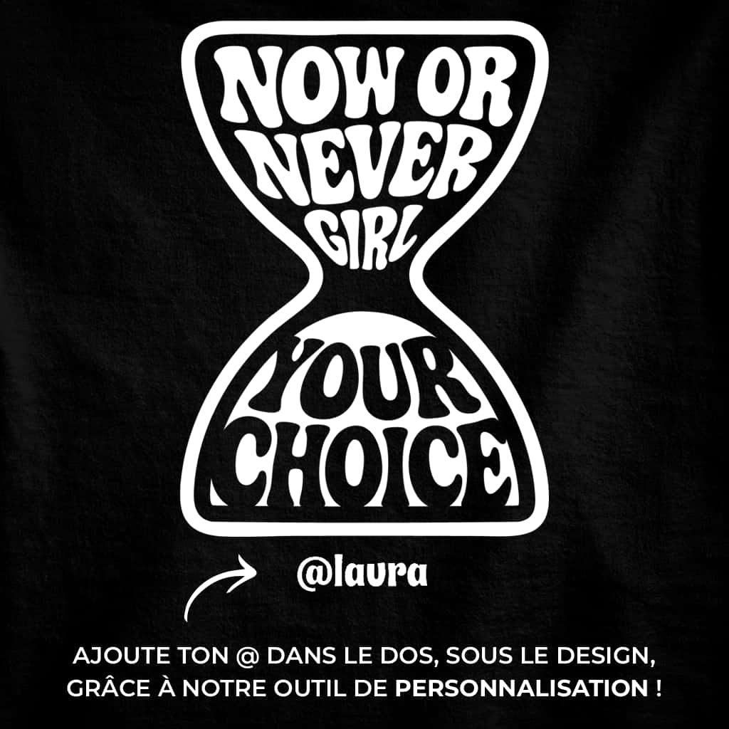 Now Or Never Girl - Hoodie