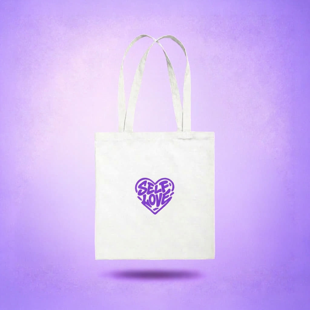 Self Care - Tote bag (violet)
