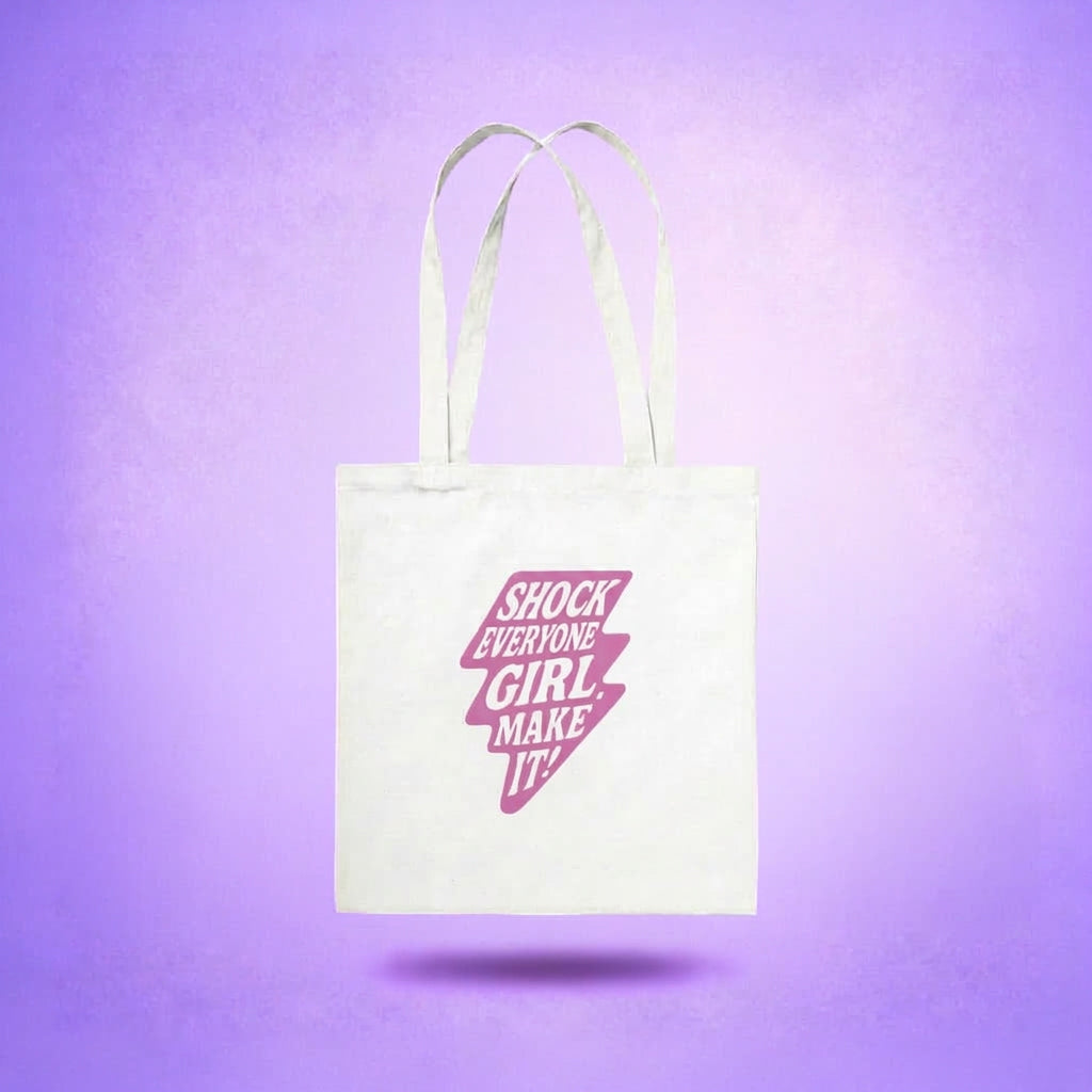 Shock Everyone - Tote bag (rose)